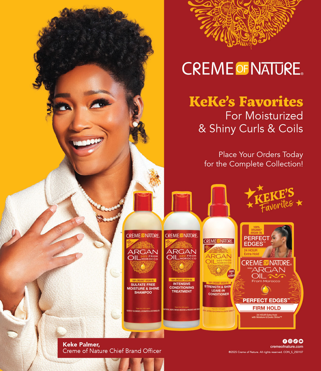 Creme of Nature's Keke's Favorites