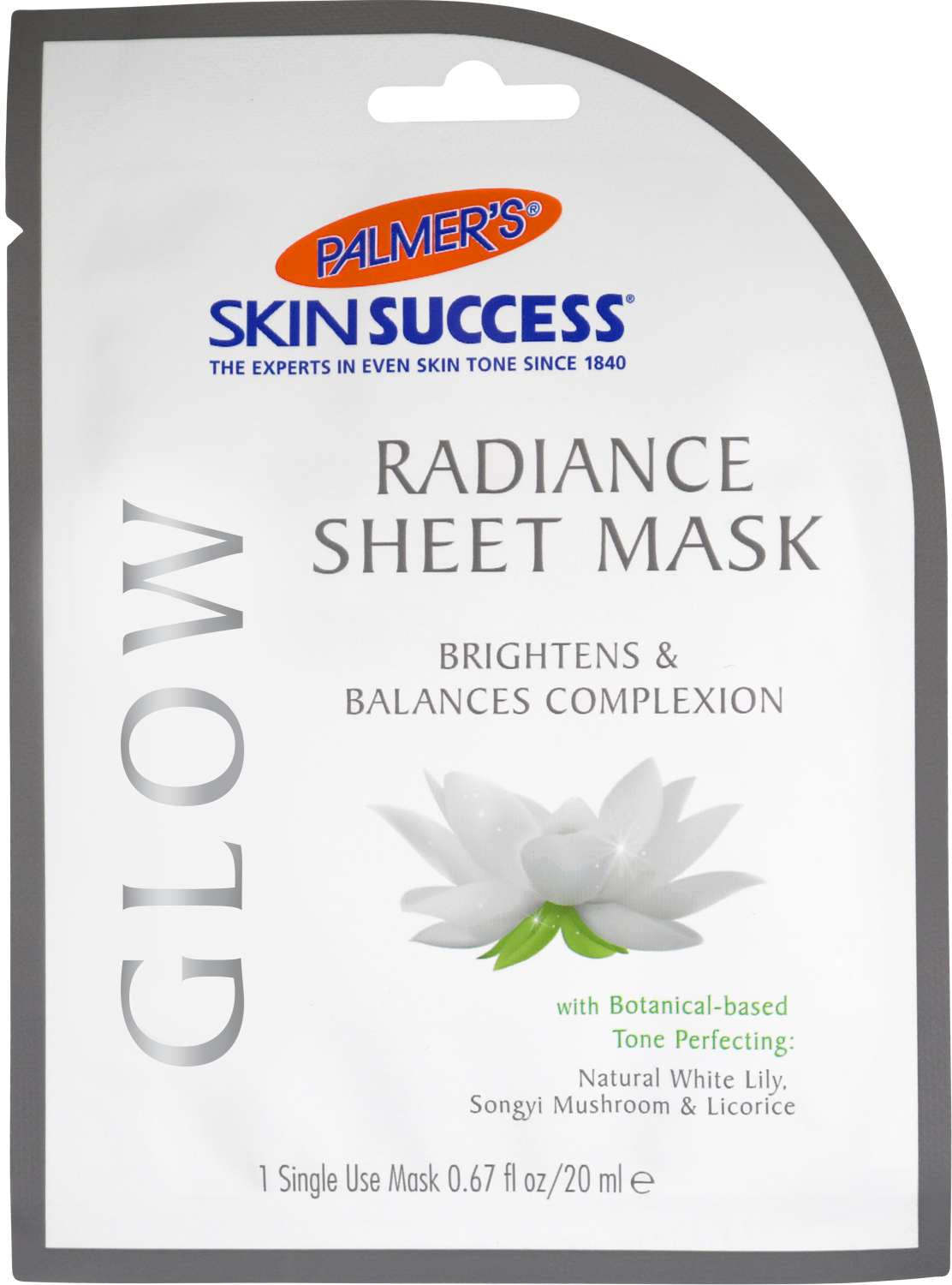 SKIN/SUCC GLOW RAD SHEET MASK