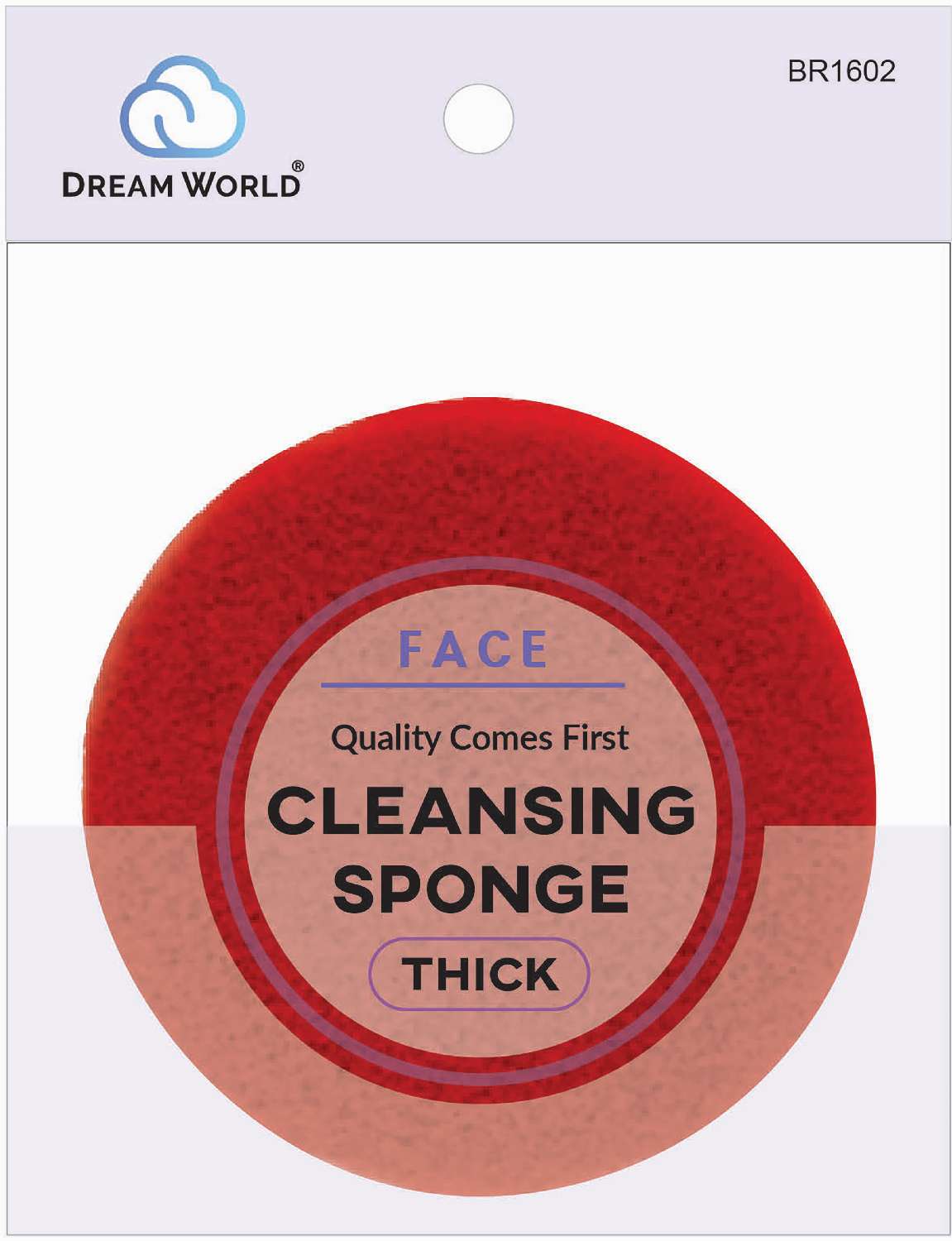 DREAM C/SPONGE RUBBER RED