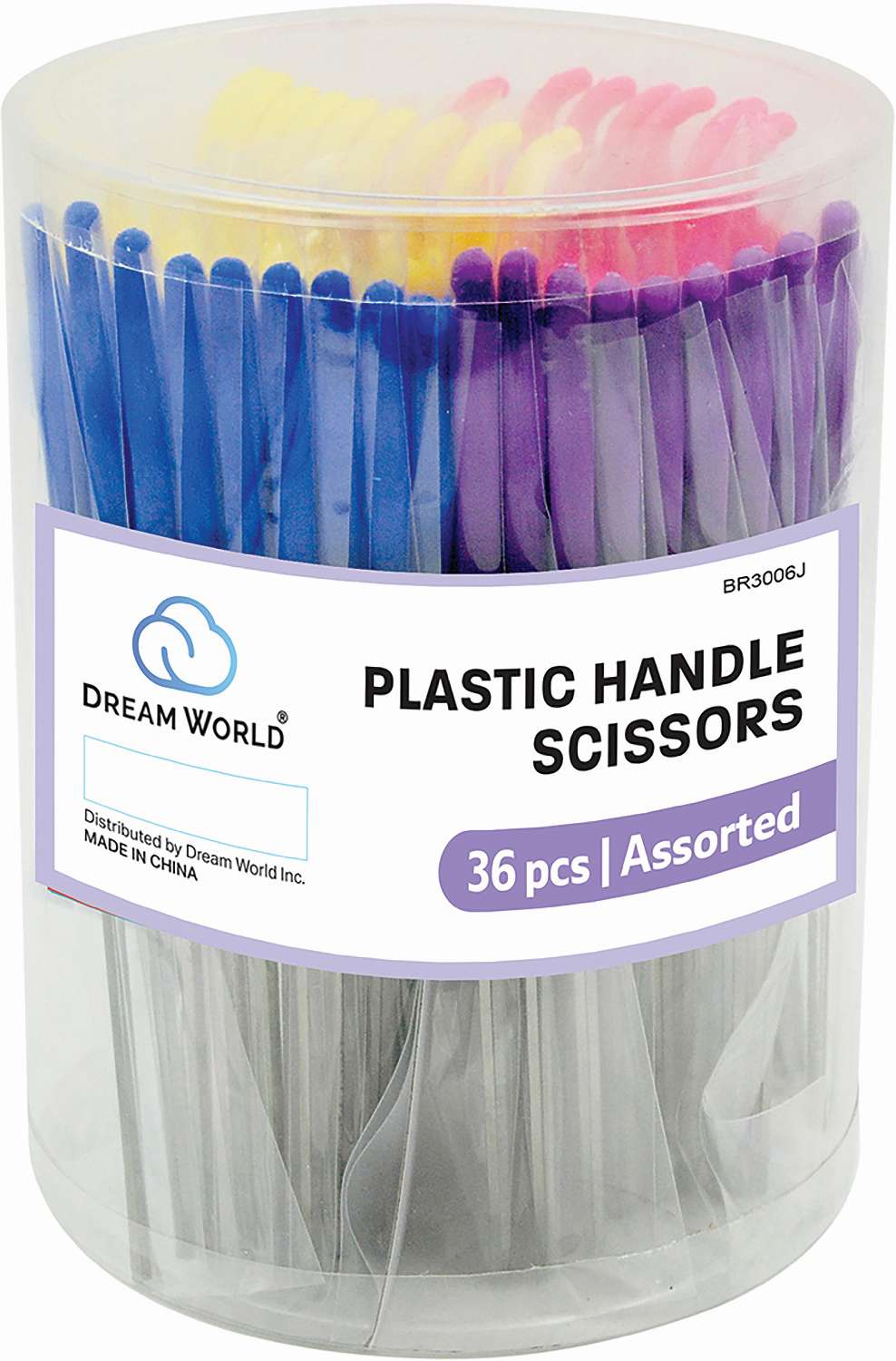 DREAM SCISSOR W/ASST HANDLE JAR