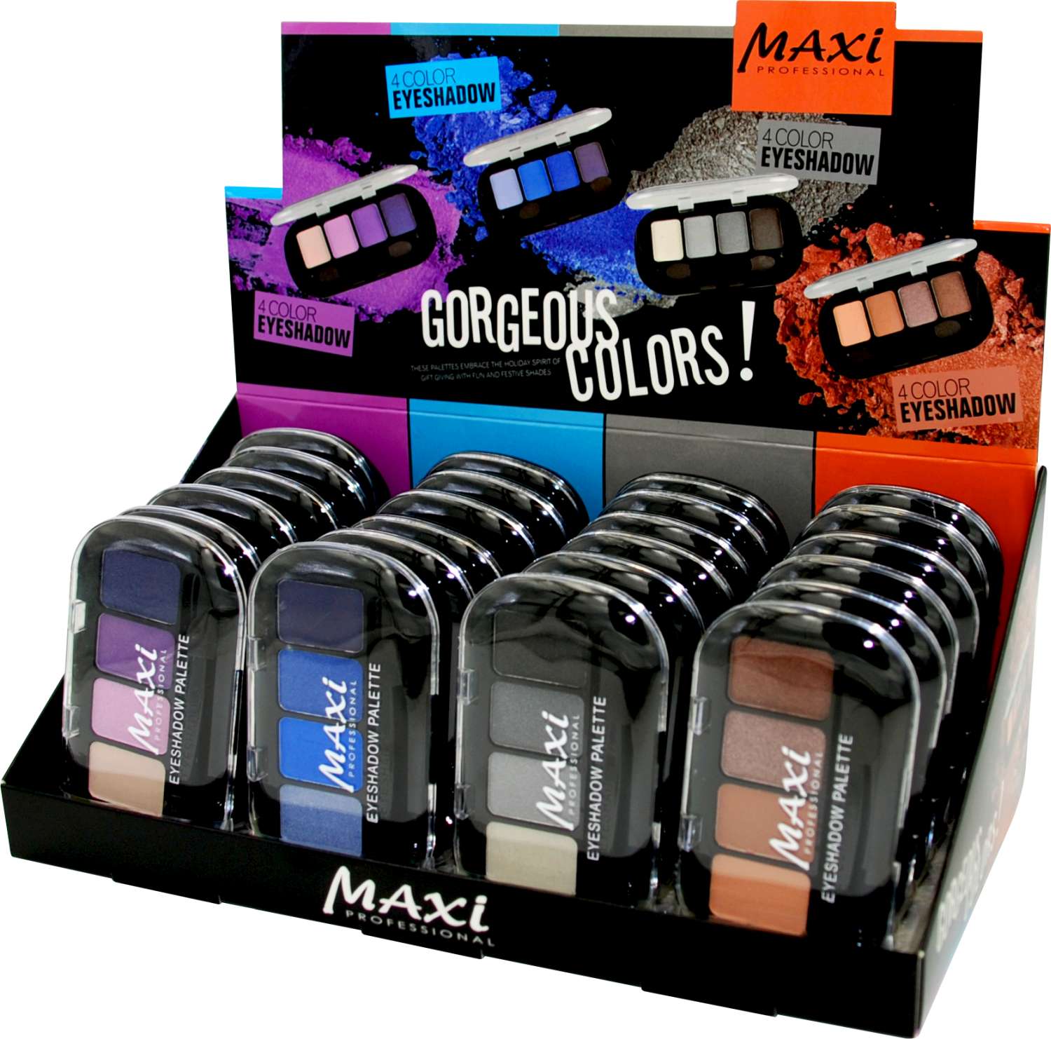 MAXI EYESHADOW PALETTE ASST