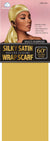 DREAM W-SATIN SILKY SCARF GOLD