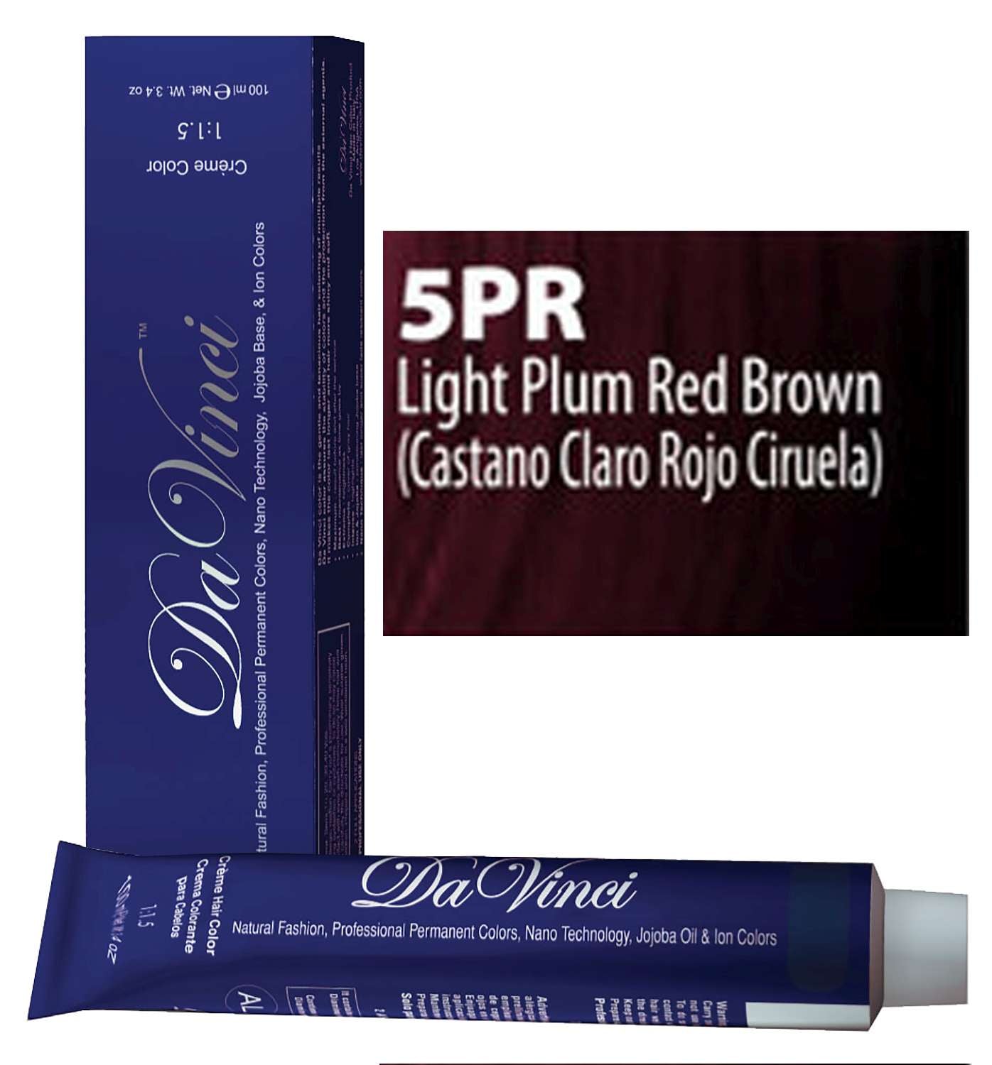 DAVINCI 5PR [LIE PLUM RED BRN]