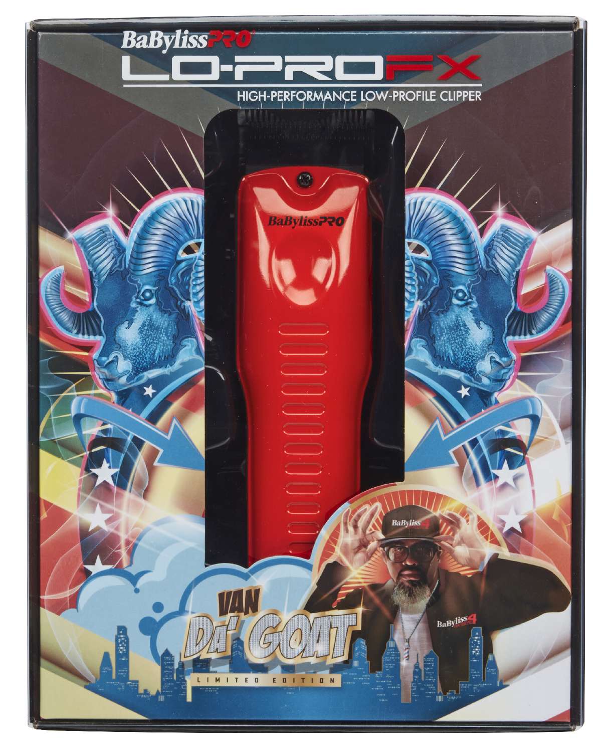 BABYLISS 4BARBER LOPROFX CLIPPER RED