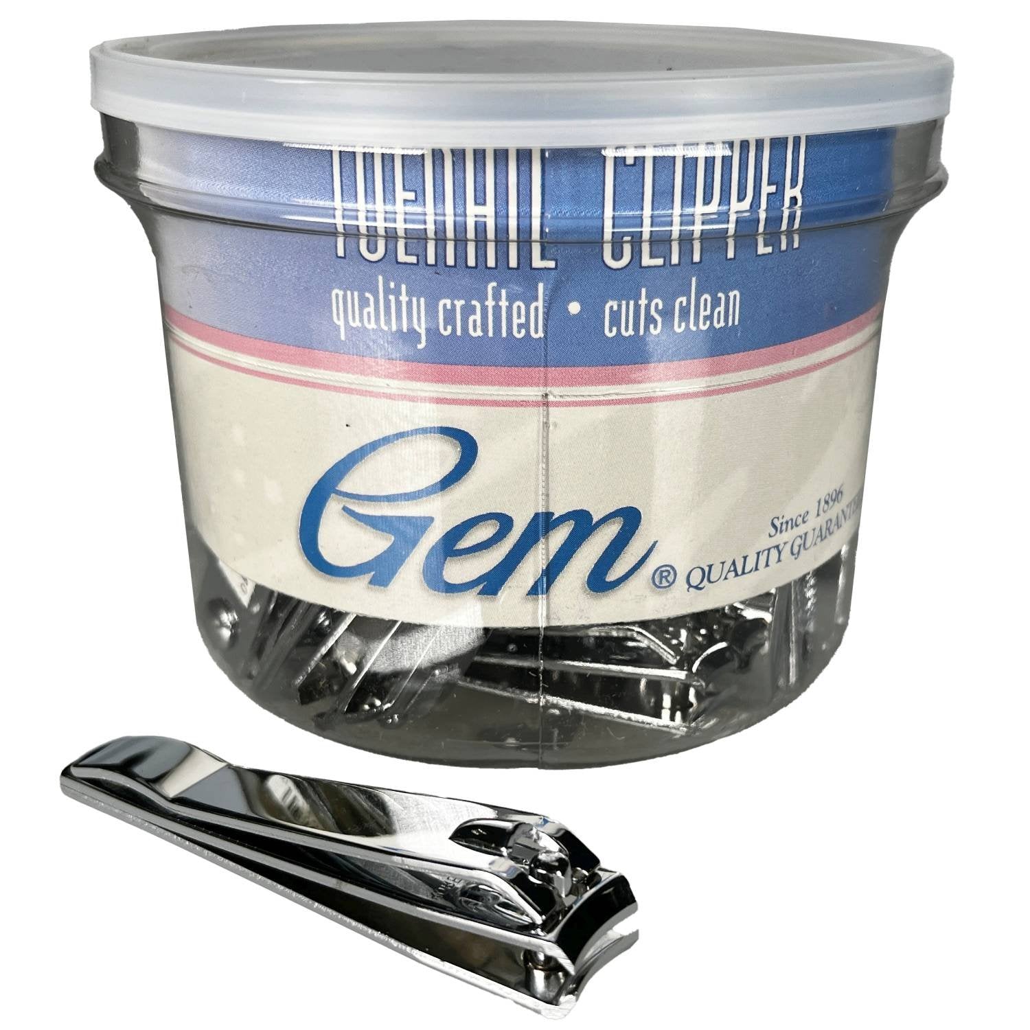 GEM TOE NAIL CLIPPER 36PC/JR