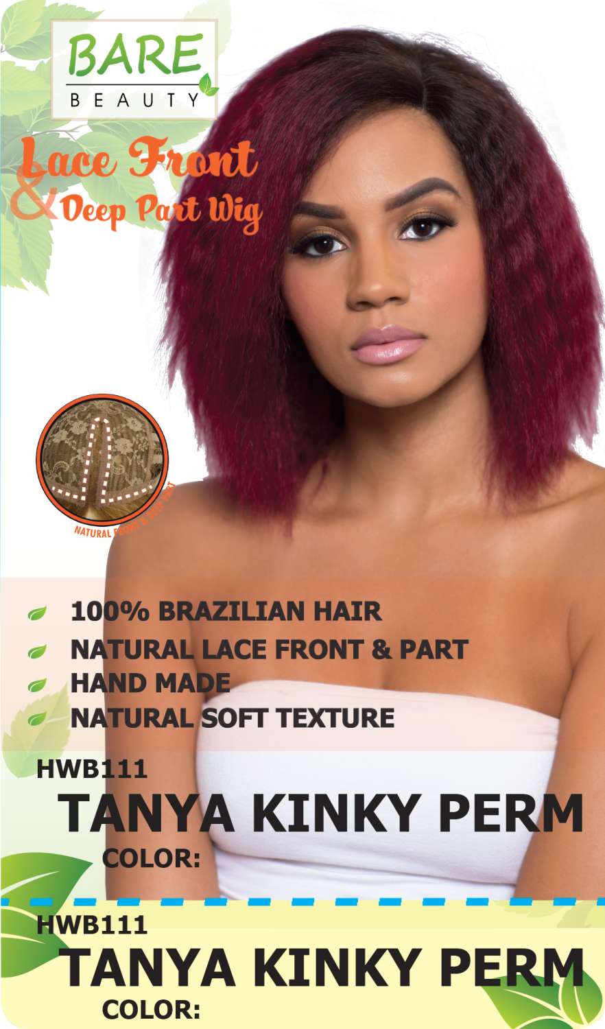 HWB111 TANYA KINKY PERM-OM1BBG