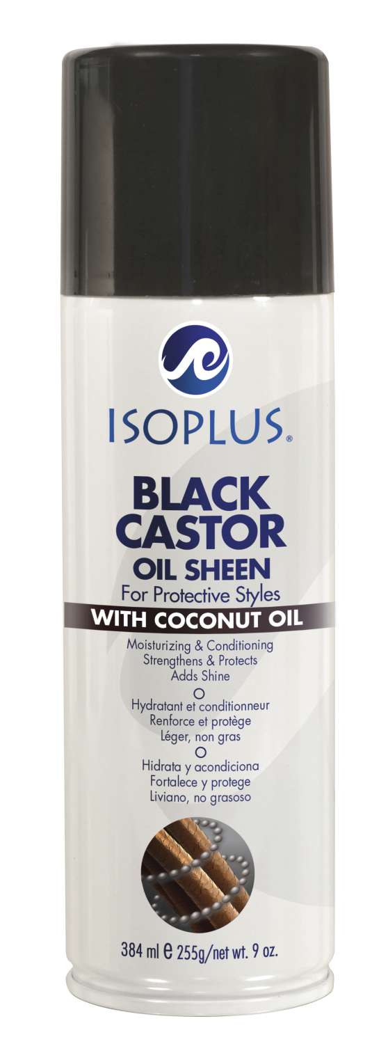 ISOPLUS BLACK CASTOR OIL SHEEN