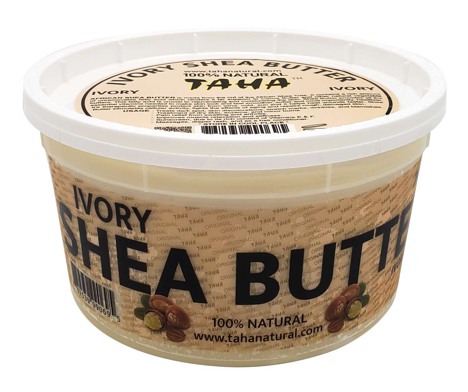 TAHA SHEA BUTTER [SOLID IVORY] 3 LBS