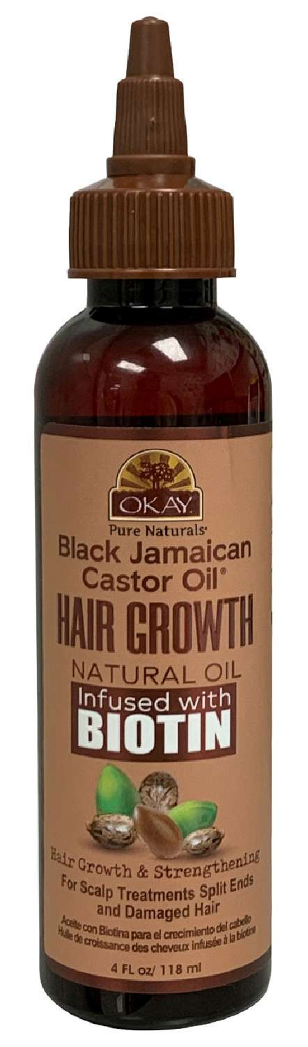 OKAY BLK JAM CAST HAIR GROWTH OIL