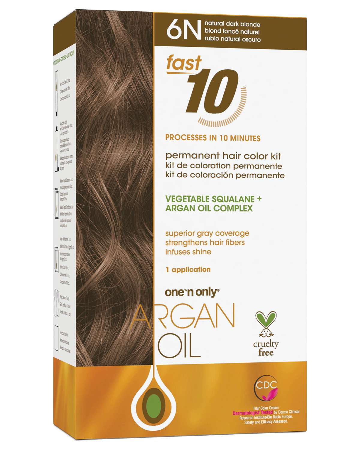 ONO ARGAN OIL FAST 10 6N DARK BLONDE