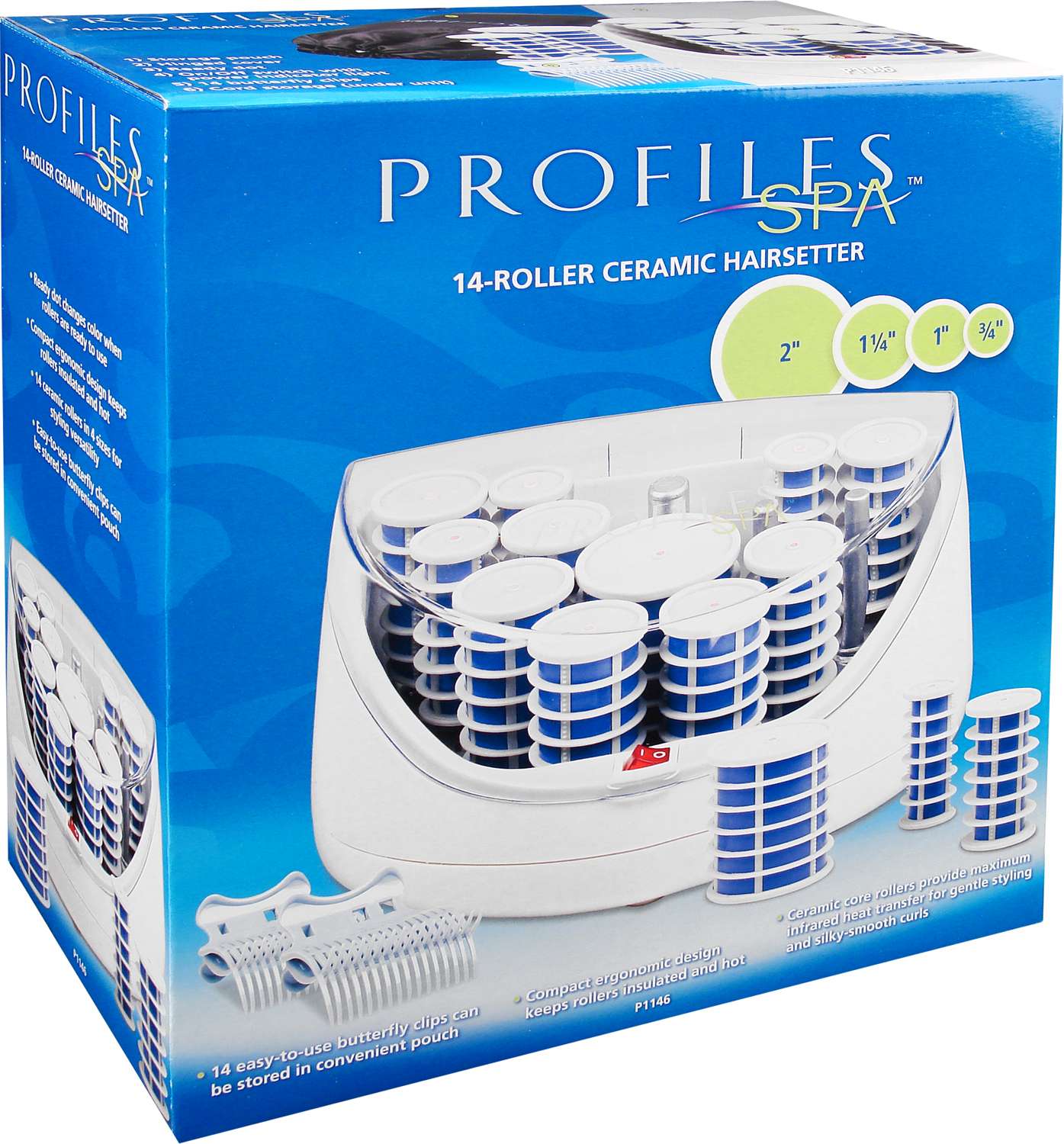 PROFILES 14 ROLLER SET CERAMIC