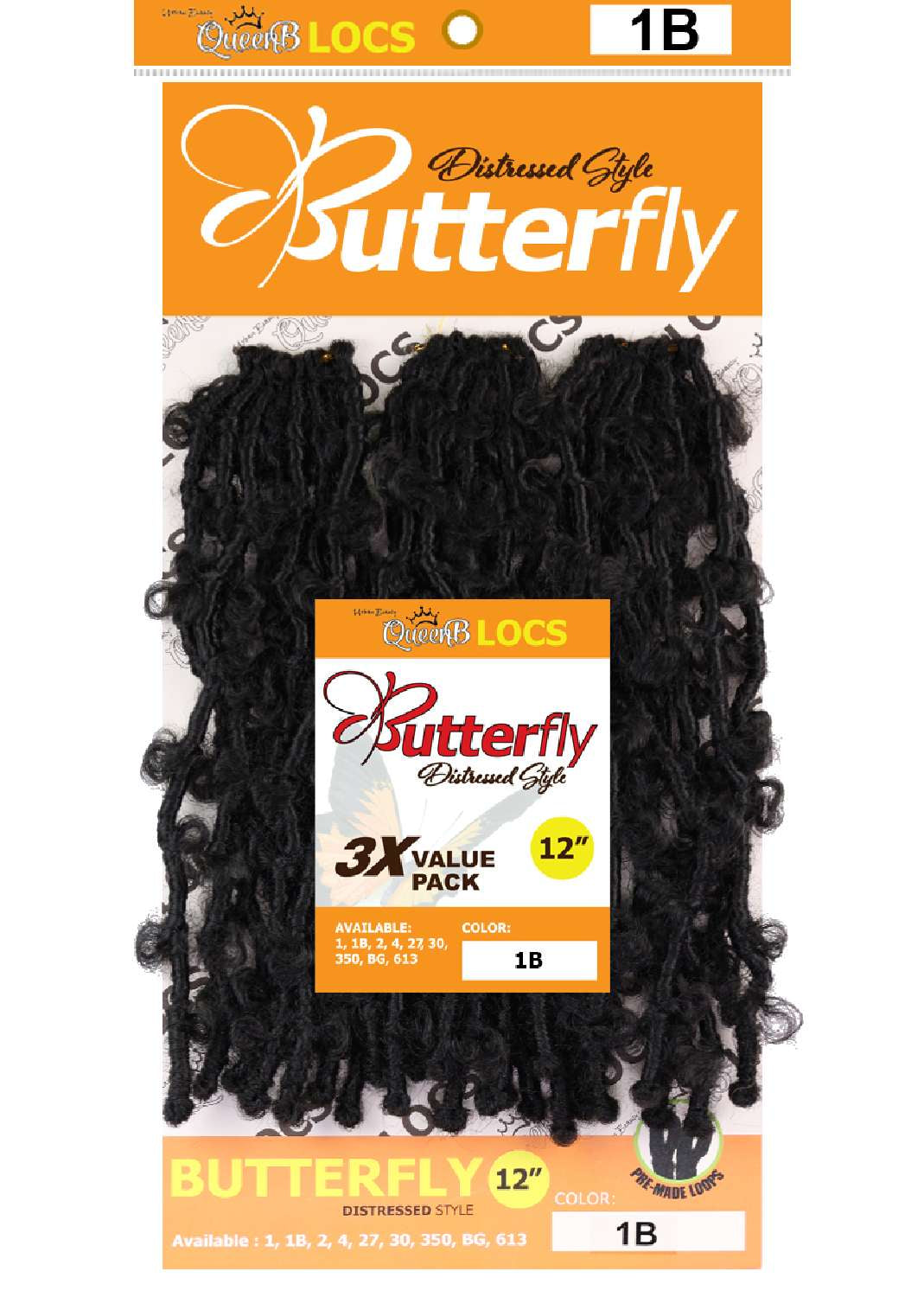 SYN BUTTERFLY LOCS 12-#1B