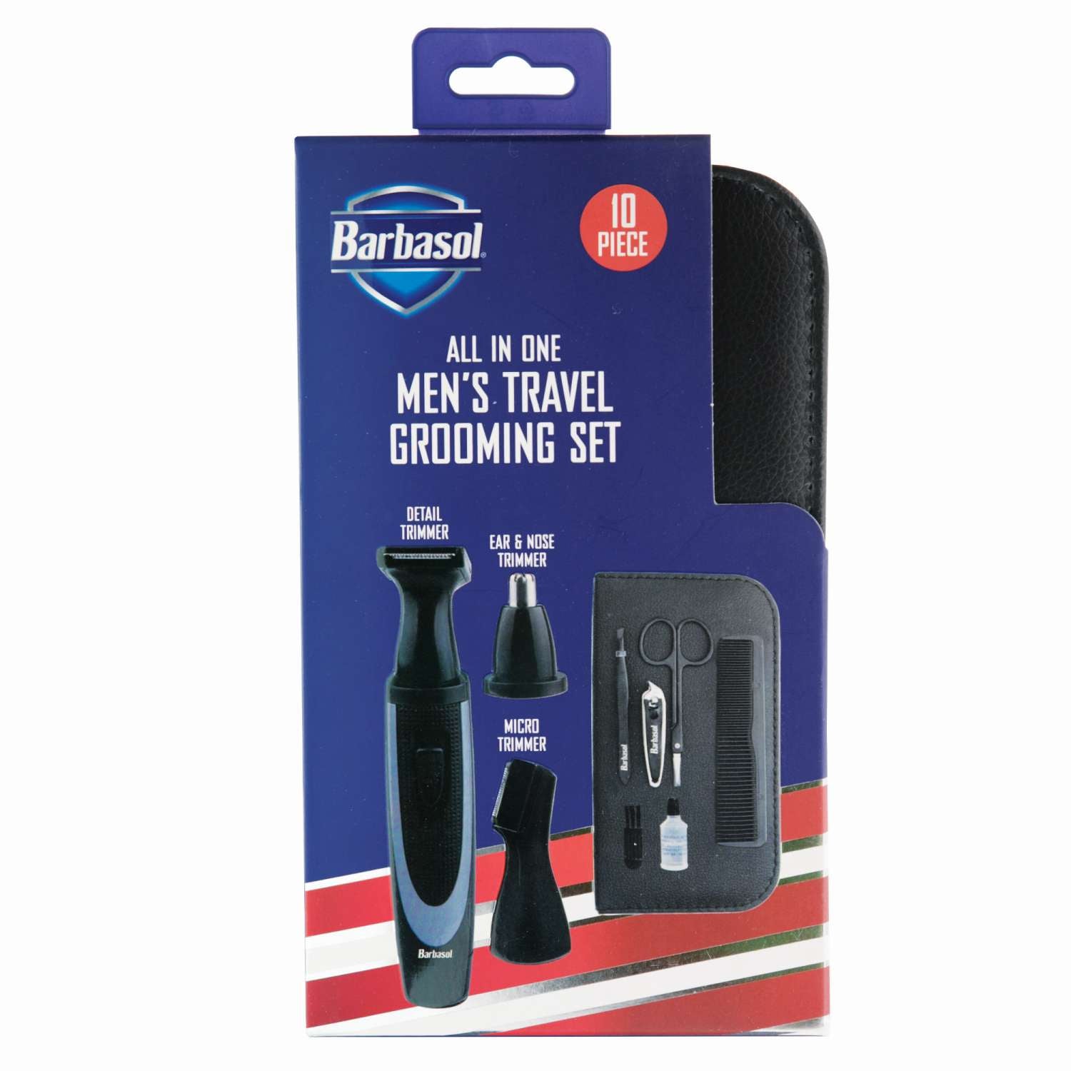 BARBASOL SHAVER ALL IN ONE GROOMING KIT